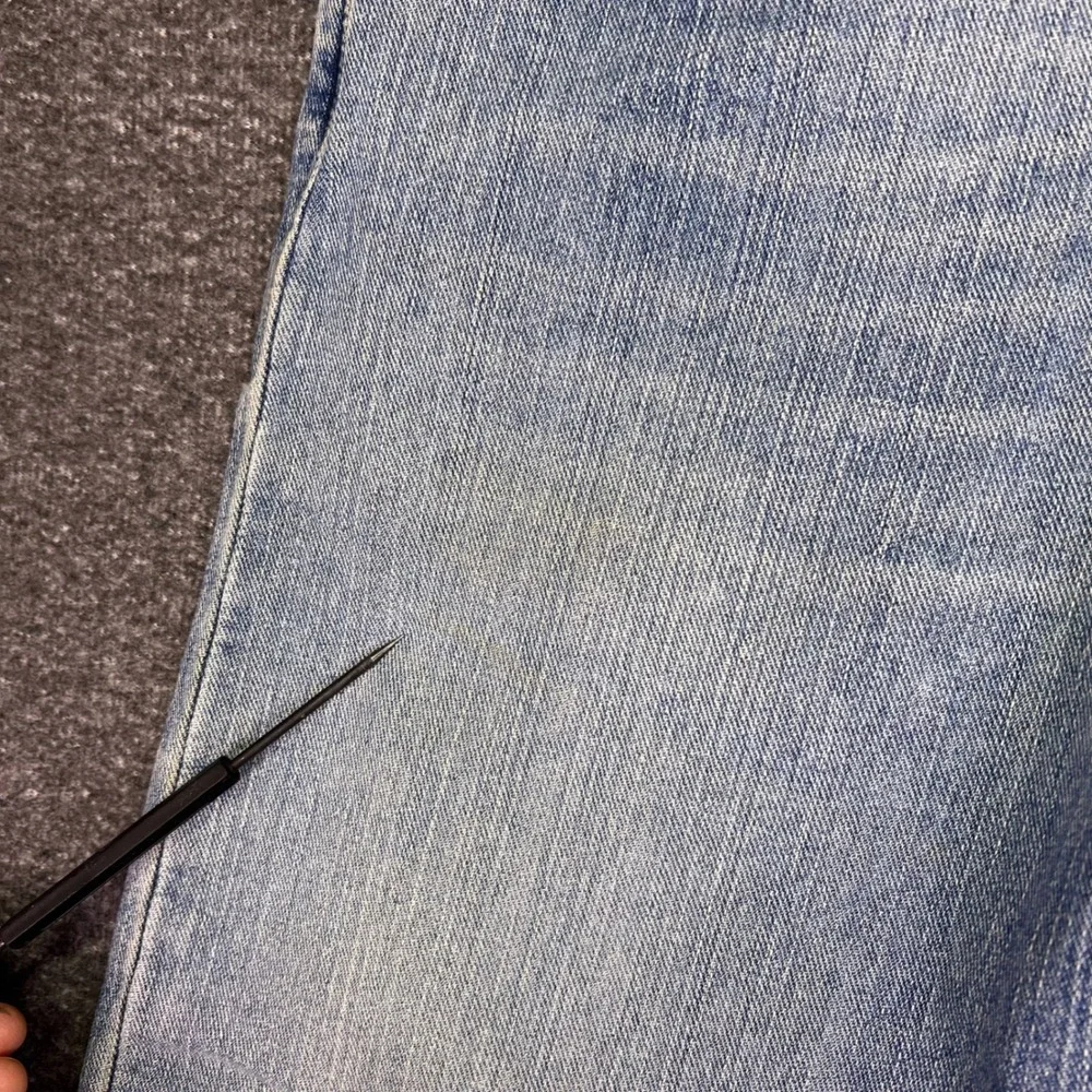 Polo Ralph Lauren Slim Straight Jeans Men 34x30 Light Wash Denim Cotton READ‎